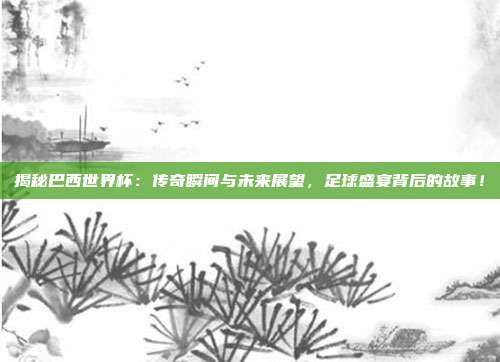 揭秘巴西世界杯：传奇瞬间与未来展望，足球盛宴背后的故事！
