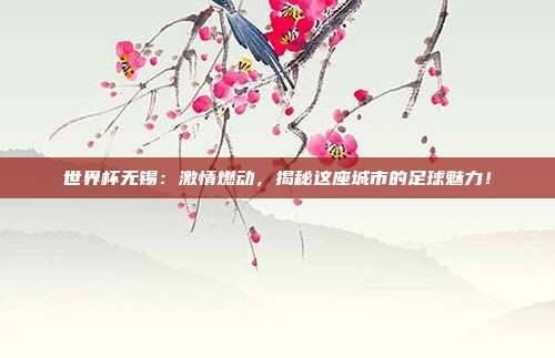 世界杯无锡：激情燃动，揭秘这座城市的足球魅力！