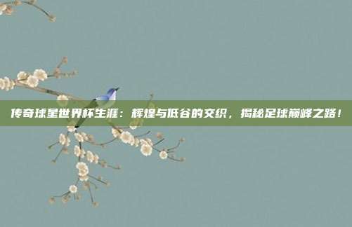 传奇球星世界杯生涯：辉煌与低谷的交织，揭秘足球巅峰之路！