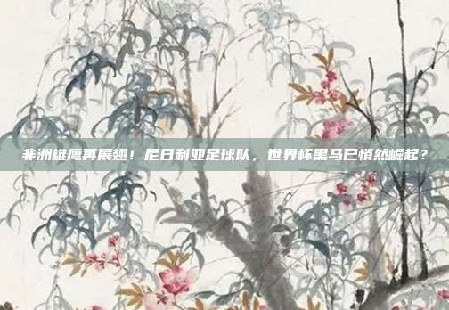非洲雄鹰再展翅！尼日利亚足球队，世界杯黑马已悄然崛起？