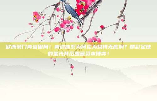 欧洲豪门青训困局！青训体系为何沦为烧钱无底洞？精彩足球的星光背后暗藏资本博弈！