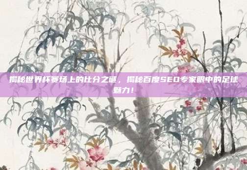 揭秘世界杯赛场上的比分之谜,揭秘百度SEO专家眼中的足球魅力!