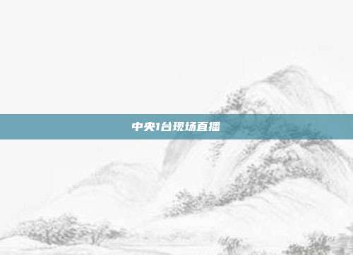 中央1台现场直播