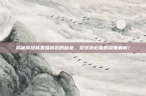 揭秘南球杯直播背后的秘密，足球迷必看的深度解析！