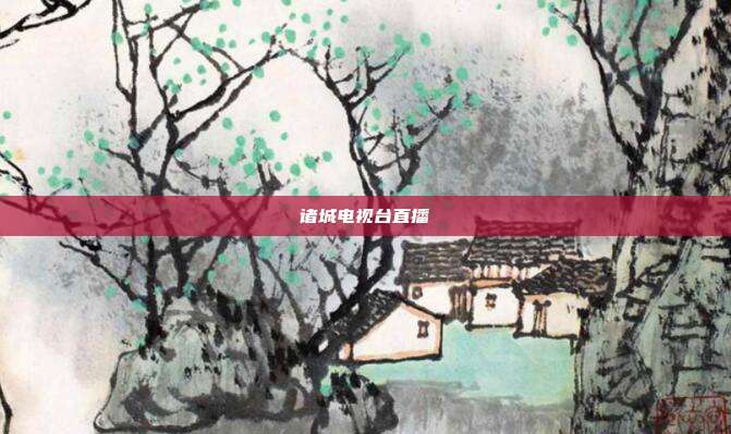 诸城电视台直播