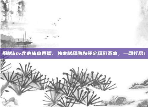 揭秘btv北京体育直播：独家秘籍助你锁定精彩赛事，一网打尽！