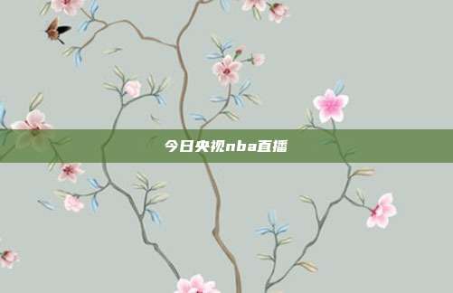 今日央视nba直播