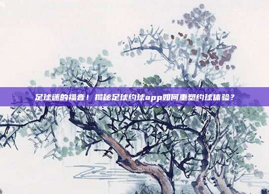 足球迷的福音!揭秘足球约球app如何重塑约球体验?