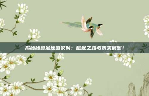 揭秘秘鲁足球国家队:崛起之路与未来展望!