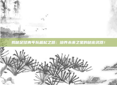 揭秘足球青年队崛起之路：培养未来之星的秘密武器！