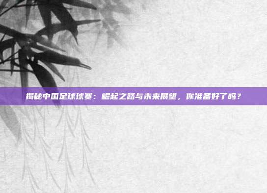 揭秘中国足球球赛：崛起之路与未来展望，你准备好了吗？