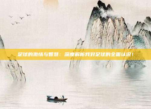 足球的激情与智慧:深度解析我对足球的全面认识!