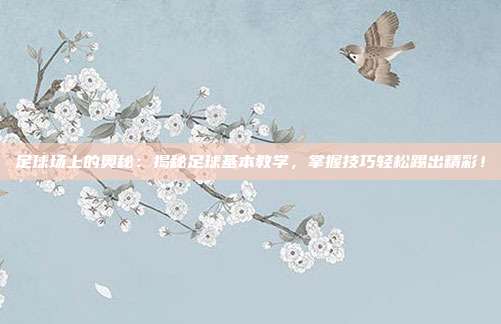 足球场上的奥秘：揭秘足球基本教学，掌握技巧轻松踢出精彩！