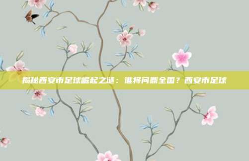 揭秘西安市足球崛起之谜：谁将问鼎全国？西安市足球