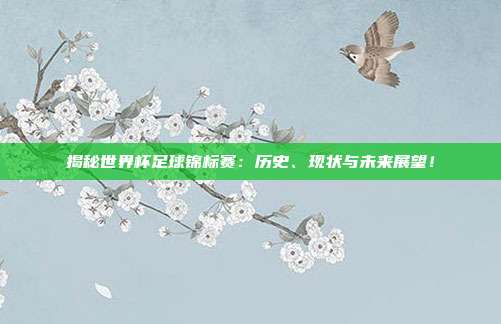 揭秘世界杯足球锦标赛:历史、现状与未来展望!