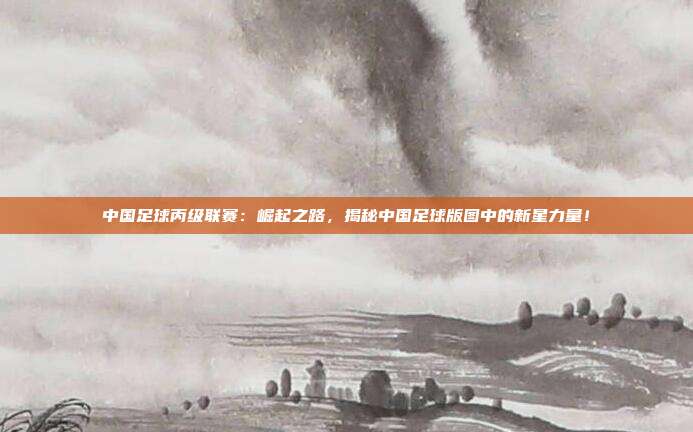 中国足球丙级联赛：崛起之路，揭秘中国足球版图中的新星力量！