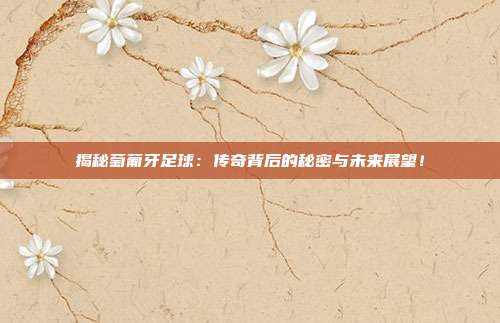 揭秘萄葡牙足球:传奇背后的秘密与未来展望!