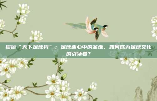 揭秘“天下足球我”：足球迷心中的圣地，如何成为足球文化的引领者？