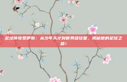 足球传奇罗伊斯：从少年天才到世界级球星，揭秘他的足球之路！