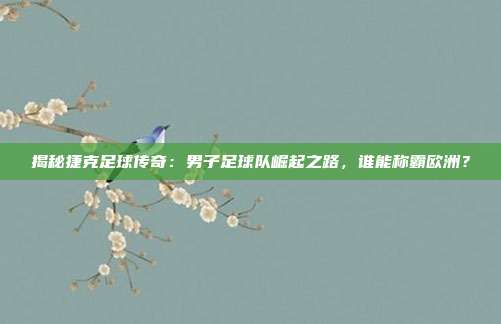 揭秘捷克足球传奇:男子足球队崛起之路,谁能称霸欧洲?