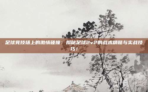 足球竞技场上的激情碰撞：揭秘足球2v2的战术精髓与实战技巧！