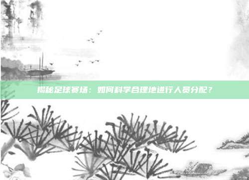 揭秘足球赛场：如何科学合理地进行人员分配？