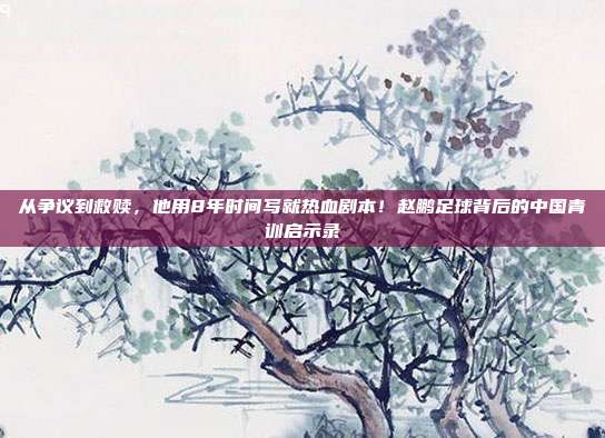 从争议到救赎，他用8年时间写就热血剧本！赵鹏足球背后的中国青训启示录