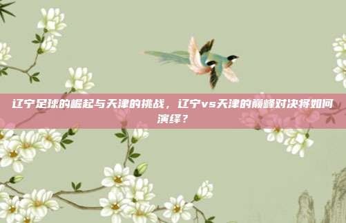 辽宁足球的崛起与天津的挑战，辽宁vs天津的巅峰对决将如何演绎？
