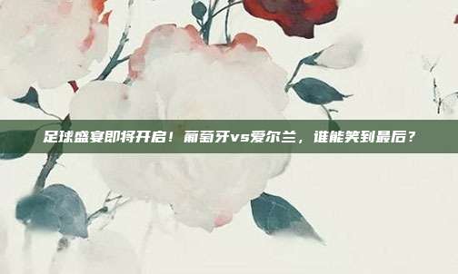 足球盛宴即将开启！葡萄牙vs爱尔兰，谁能笑到最后？