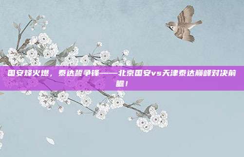 国安烽火燃，泰达誓争锋——北京国安vs天津泰达巅峰对决前瞻！