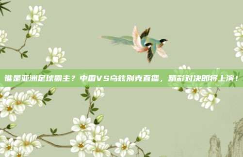 谁是亚洲足球霸主？中国VS乌兹别克直播，精彩对决即将上演！