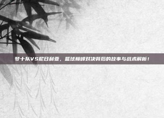 梦十队VS尼日利亚，篮球巅峰对决背后的故事与战术解析！