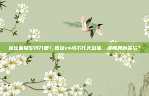 足球盛宴即将开启！国足vs马尔代夫直播，谁能笑到最后？