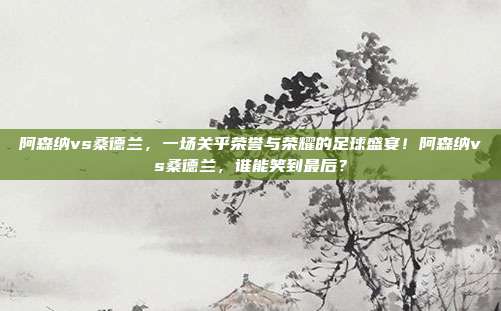 阿森纳vs桑德兰，一场关乎荣誉与荣耀的足球盛宴！阿森纳vs桑德兰，谁能笑到最后？