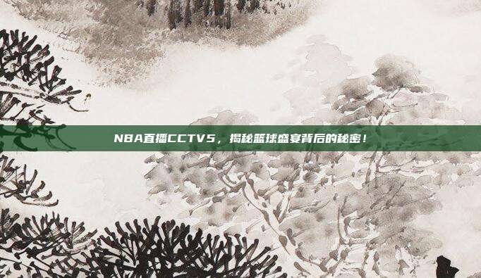 NBA直播CCTV5，揭秘篮球盛宴背后的秘密！