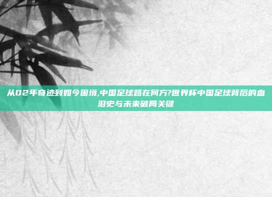 从02年奇迹到如今困境,中国足球路在何方?世界杯中国足球背后的血泪史与未来破局关键